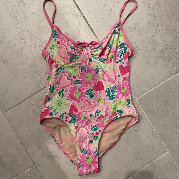 Lilly Pulitzer Other - Lilly Pulitzer vtg vintage one piece swimsuit size small